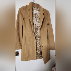 Wilfred Classic Camel Trench Coat